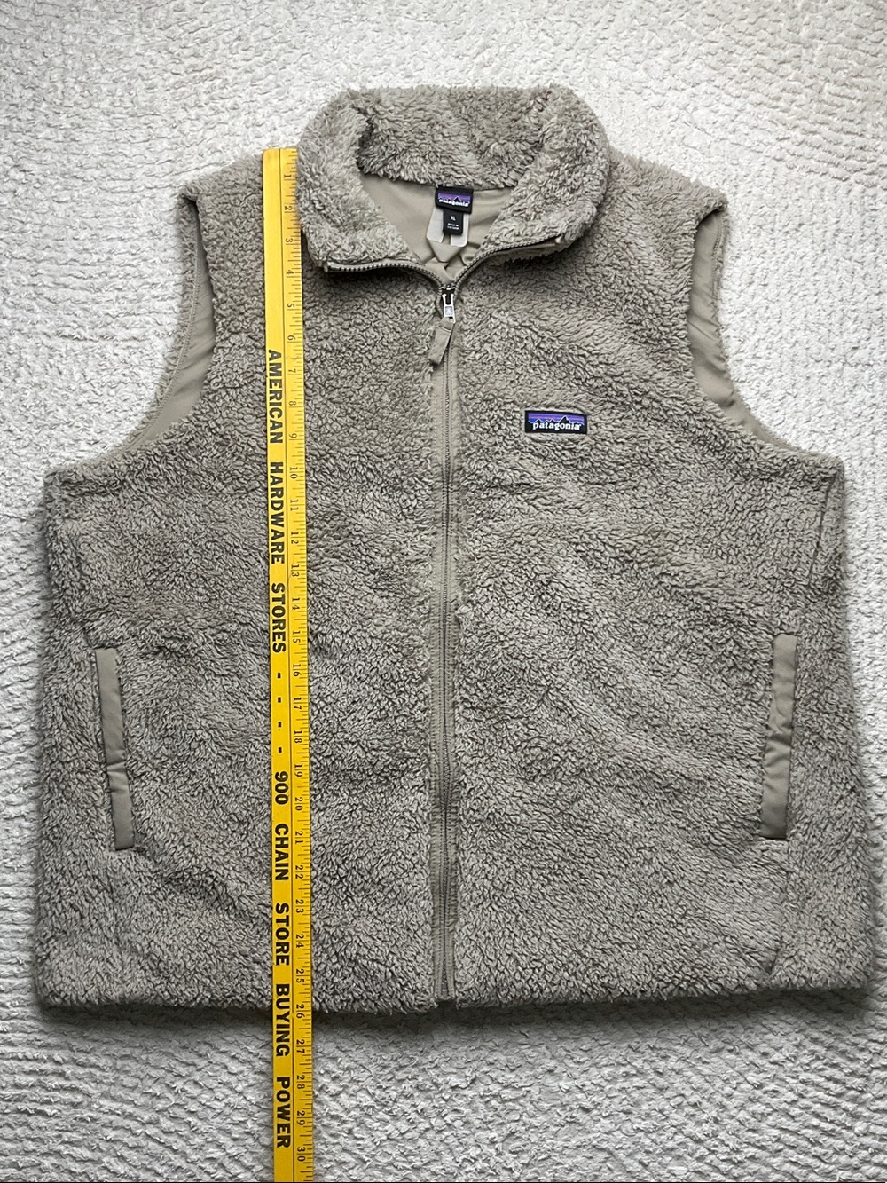 Patagonia Women's Los Gatos Fleece Vest Seabird Grey Size XL STY25217 FA24 - Picture 6 of 16